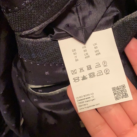 Hugo Boss Men suit/blazer/ Tailored /size US 40R - Picture 6 of 8